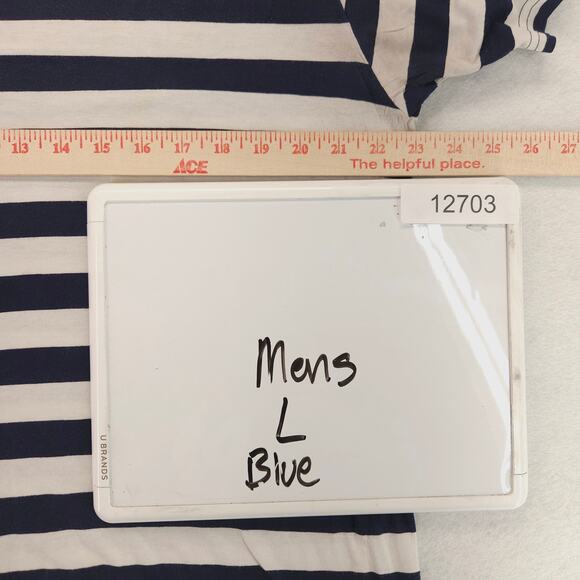 Polo Sport Casual Crew Neck Short Sleeve T Shirt Mens Size Large L Blue - Picture 7 of 9